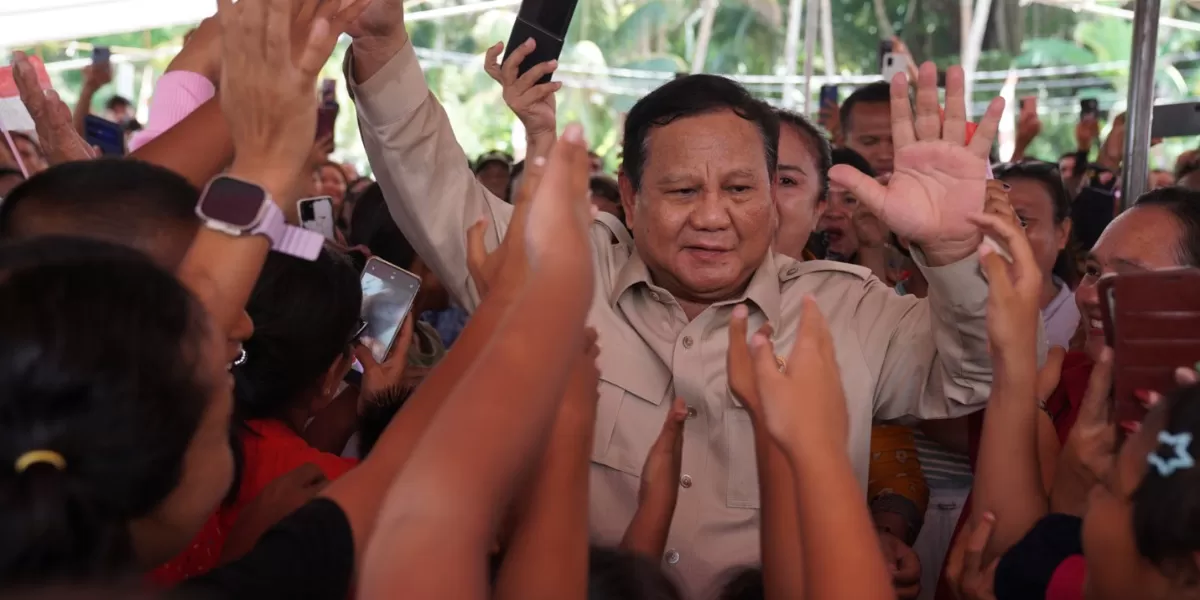 Presiden Prabowo di Pulau Miangas. (Dok. Istimewa )