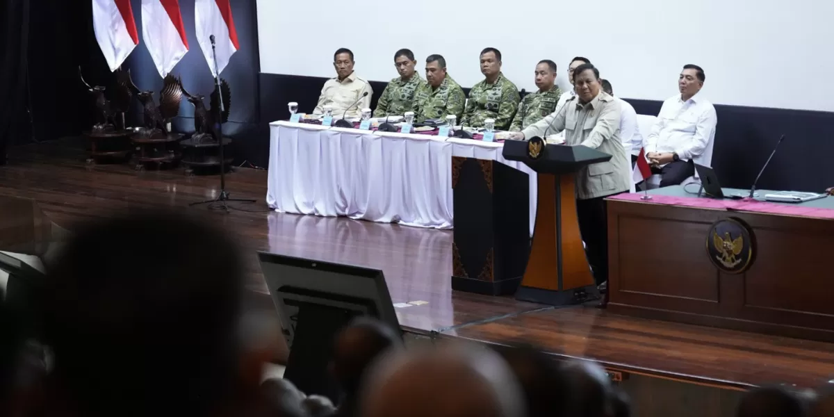 Prabowo beri pengarahan 400 calon pemimpin masa depan BUMN. (Dok. Istimewa )