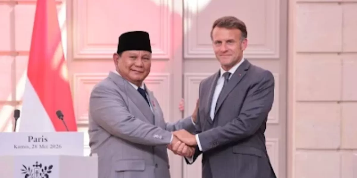 Prabowo dan Macron Sepakat Dukung Solusi Dua Negara untuk Palestina. (Dok. Istimewa )