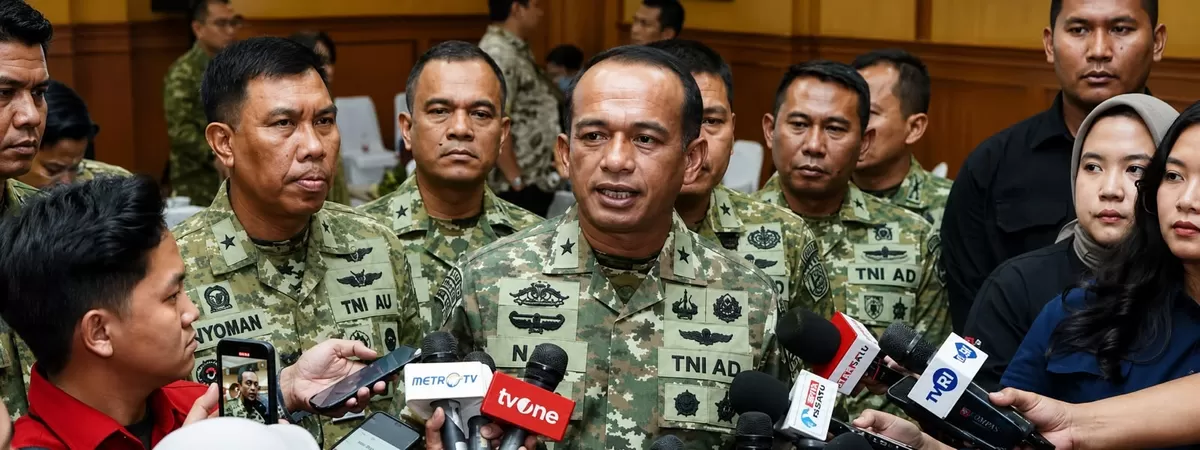 Kapuspen TNI Muhammad Nas buka suara usai ramai jadi perbincangan rumah Jampidsus Febrie Adriansyah dijaga prajurit.  (Instagram/puspentni)