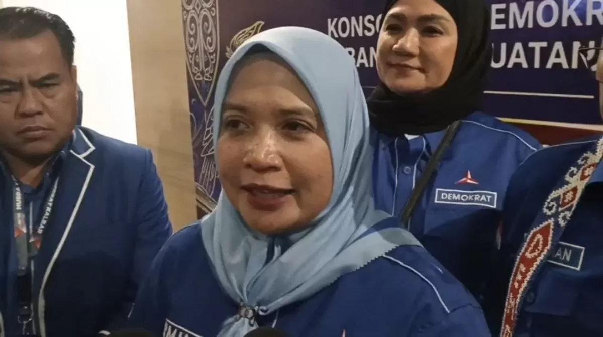 Elmin Elviani kembali terpilih secara aklamasi sebagai Ketua Dewan Pimpinan Daerah (DPD) Partai Demokrat Kalimantan Barat Periode 2026 - 2031.   (Wilhelmus Triputra )