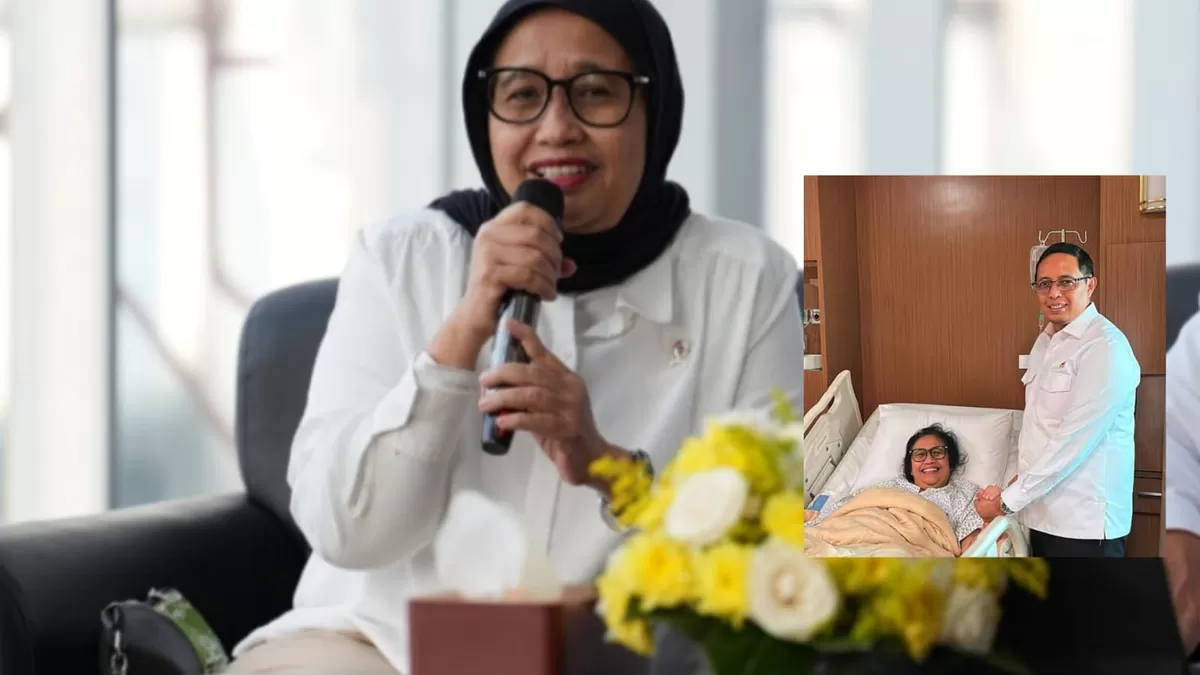Nanik S Deyang bagikan kabar  kondisi kesehatannya hingga unggah foto dengan Hasan Nasbi.  (Dok. BGN - Facebook/ Nanik Sudaryati Deyang)