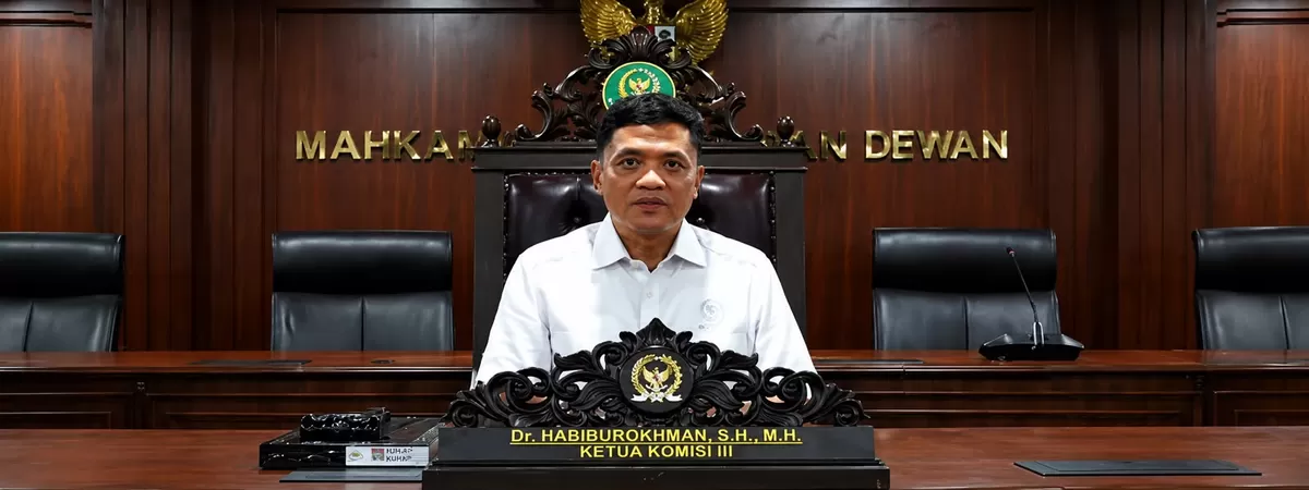 Foto : Ketua Komisi III DPR RI, Habiburokhman turut menyoroti kasus perekaman tanpa izin di GIIAS 2026.  (X/habiburokhman)