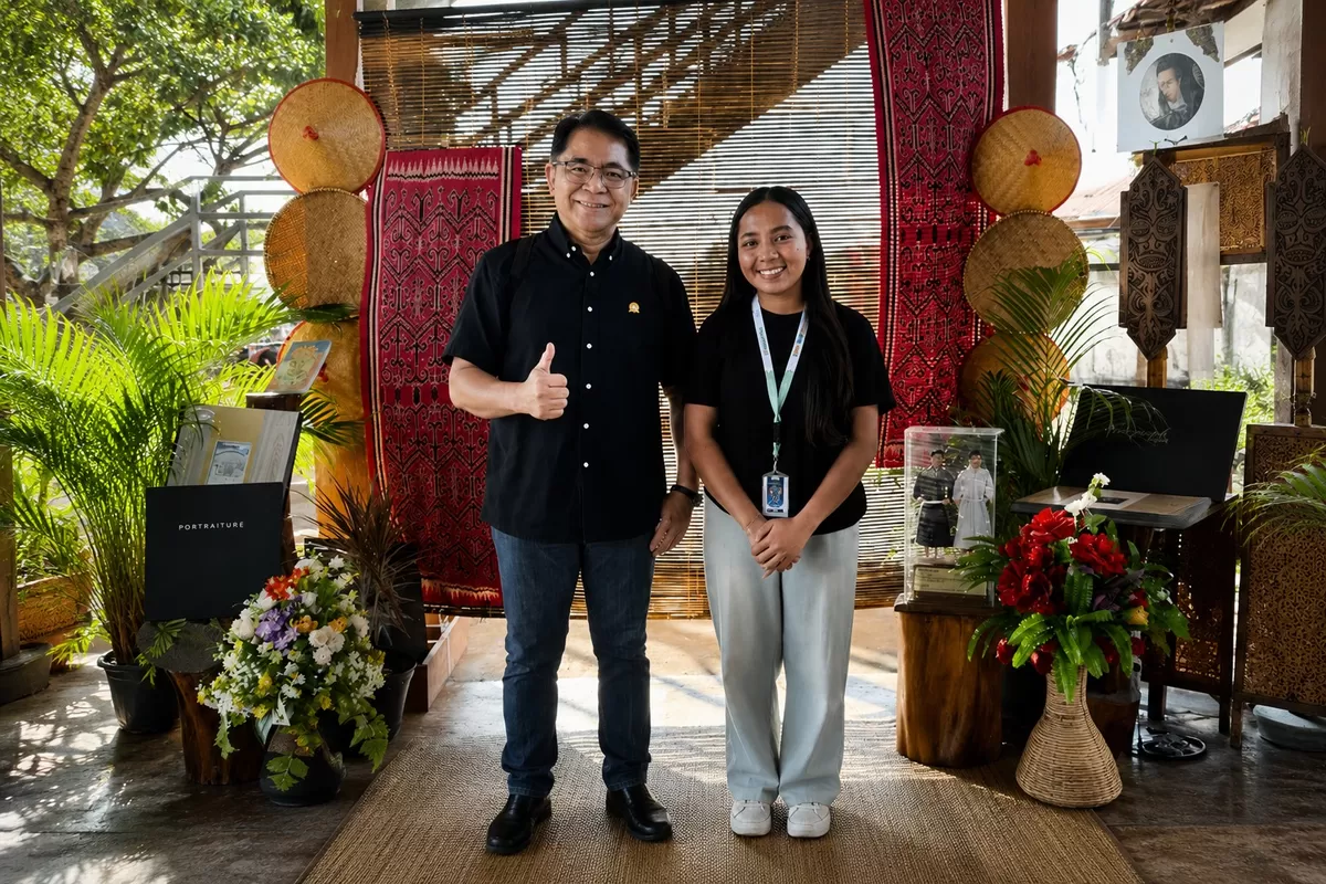 Fransicus Sibarani dan Dhenty. (Dokumentasi Pribadi)