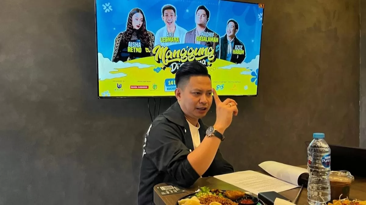Pihak Wazai Creative Solution saat memberikan keterangan pers. (Dok. Pontianak Globe)
