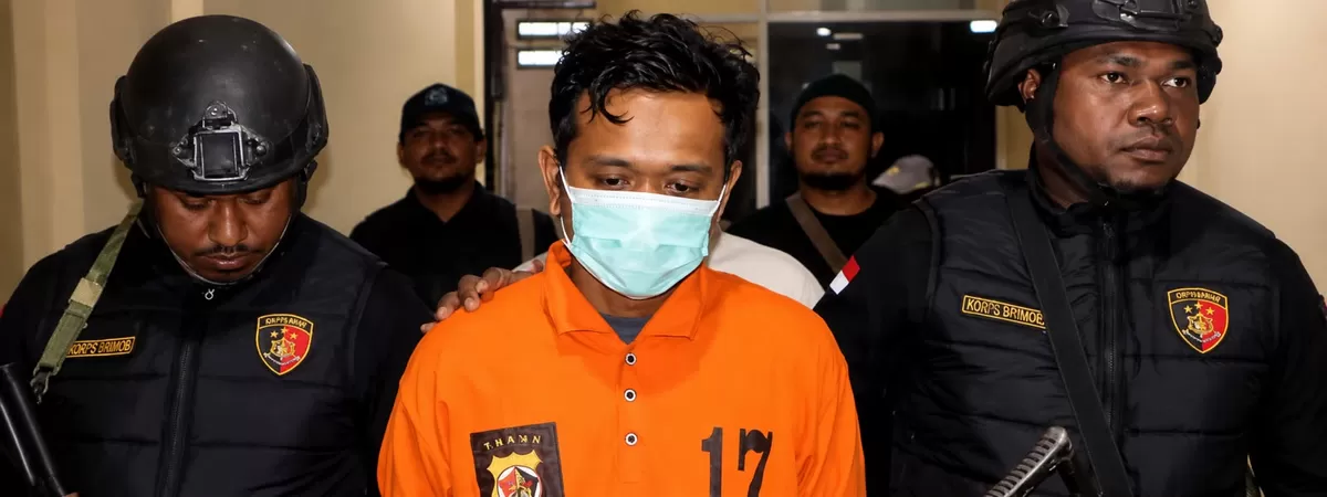 Penetapan tersangka pada ayah Julia Risky Ramadiana, bocah disabilitas yang ditemukan meninggal dunia di semak-semak pada Oktober 2025.  (Instagram/humas_presisi_polres_merauke)