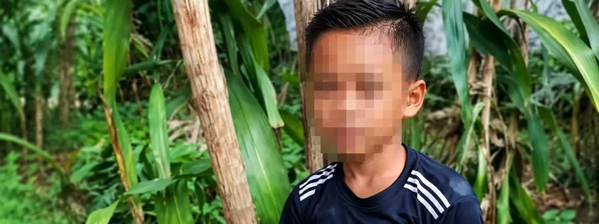 Viral kasus penganiayaan bocah laki-laki di Kabupaten Dairi, Sumatera Utara.  (Threads/rudicllub)