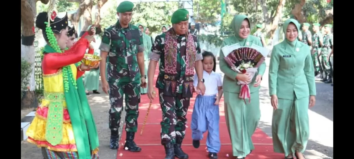 Kunjungi Kodim 0826/Pamekasan, Danrem 084/Bhaskara Jaya Tekankan Slogan MANTAP