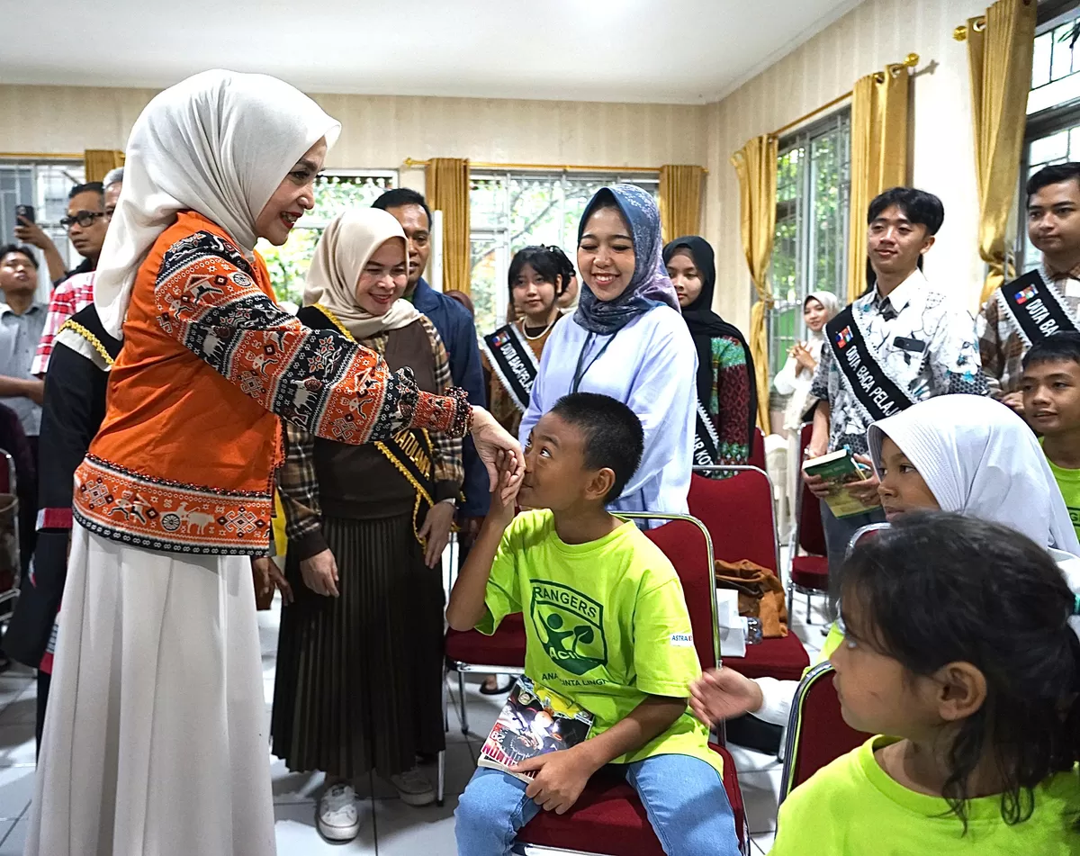 Yantie Rachim Ajak Anak dan Orang Tua Gemar Membaca (Dims / jurnalmetropolitan.com)