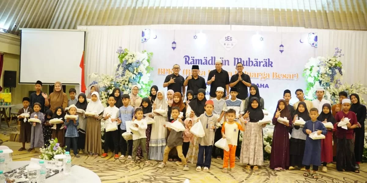 Gelar Buka Puasa Bersama, PT SEG juga Berbagi dengan Anak Yatim (Dims / jurnalmetropolitan.com)