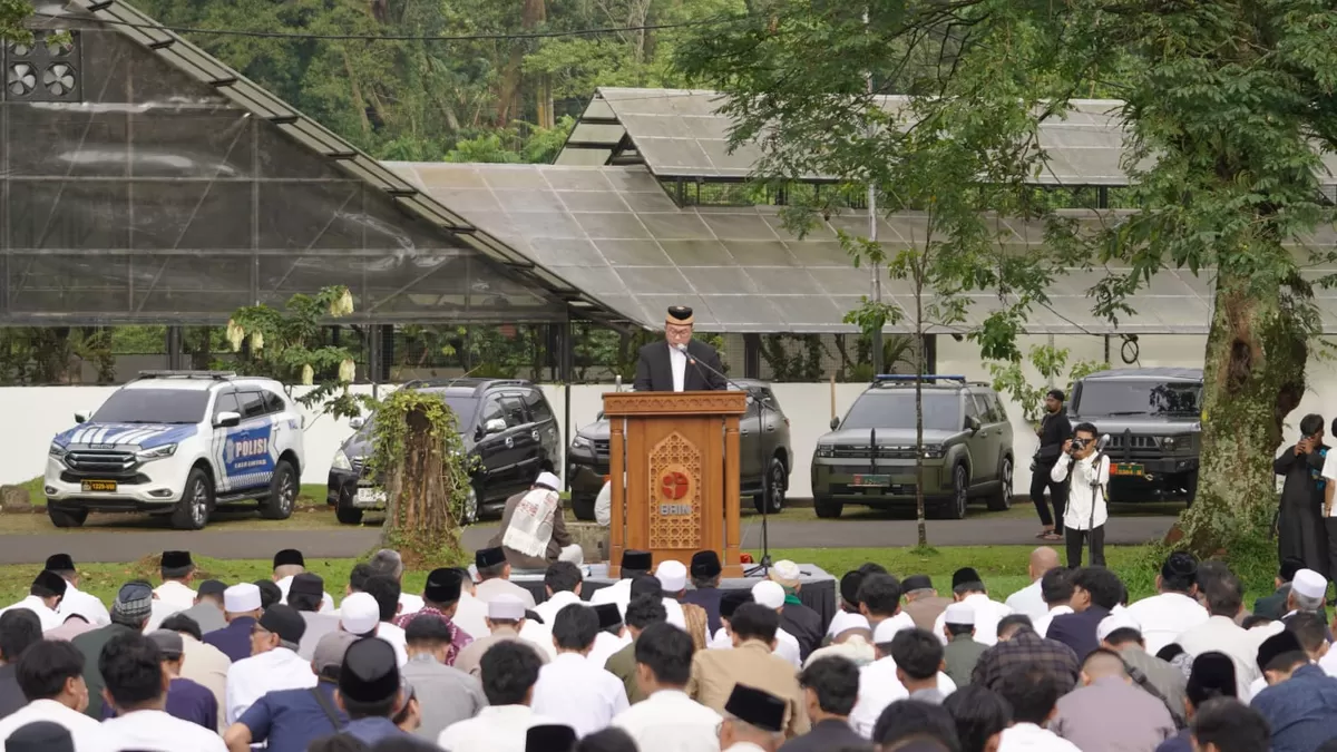 Momentum Idul Fitri di Kebun Raya Bogor, Prof Arif Satria Tekankan Rekonstruksi Peradaban (Dims / jurnalmetropolitan.com)