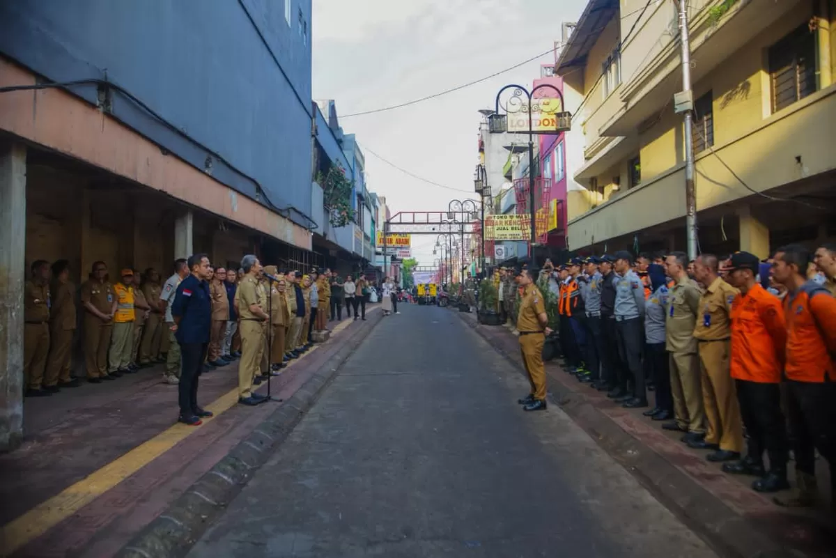 PKL Direlokasi Ke Pasar Jambu Dua dan Pasar Gembrong Sukasari (Dims / jurnalmetropolitan.com)