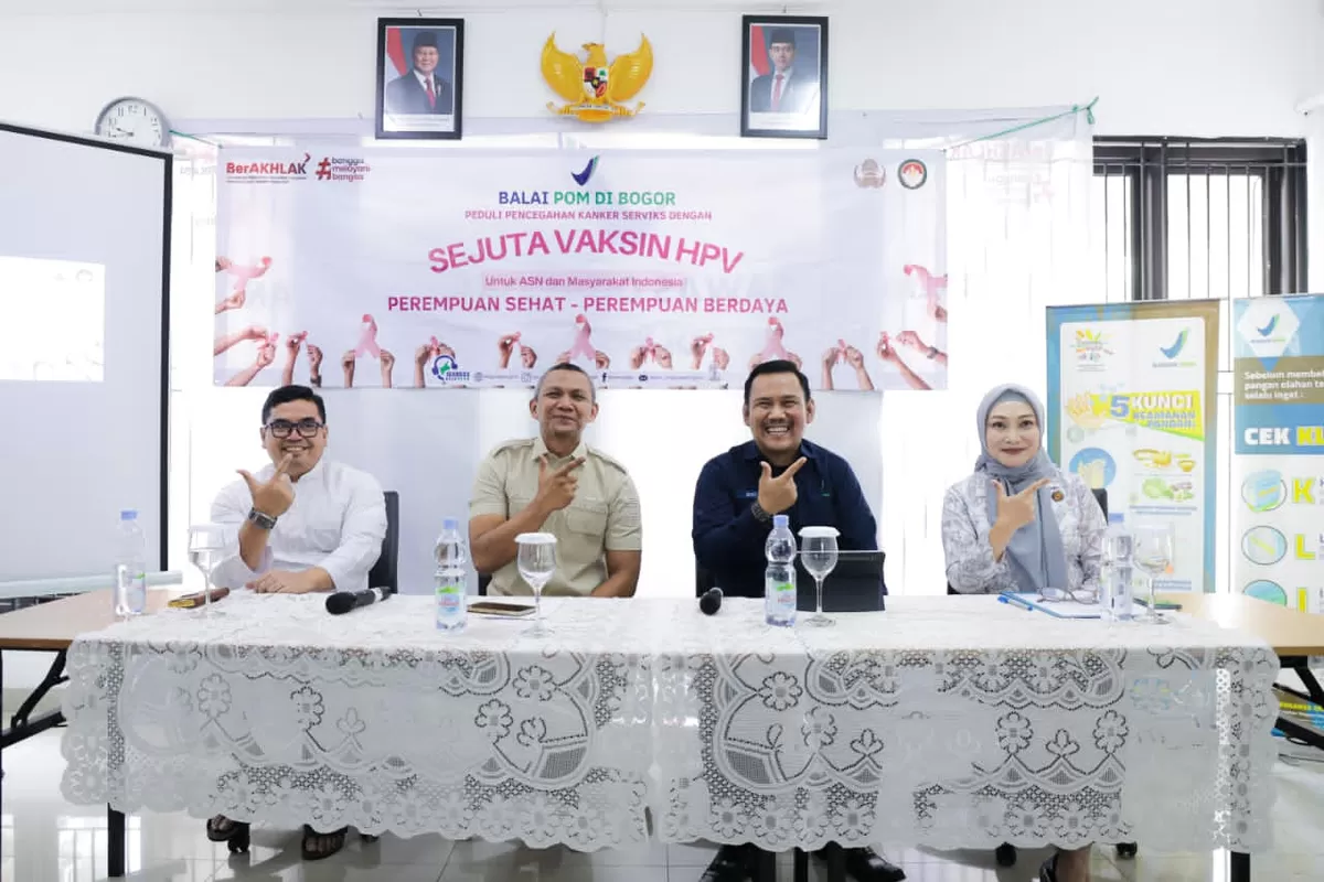  Jenal Mutaqin Apresiasi Vaksinasi HPV BPOM untuk Tekan Kanker Serviks (dims / jurnalmetropolitan.com)