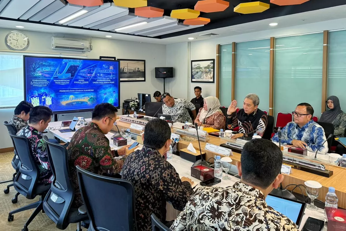 Pemkot Bogor Bahas Pengembangan Perkeretaapian dengan Dirjen Perkeretaapian (dims / jurnalmetropolitan.com)