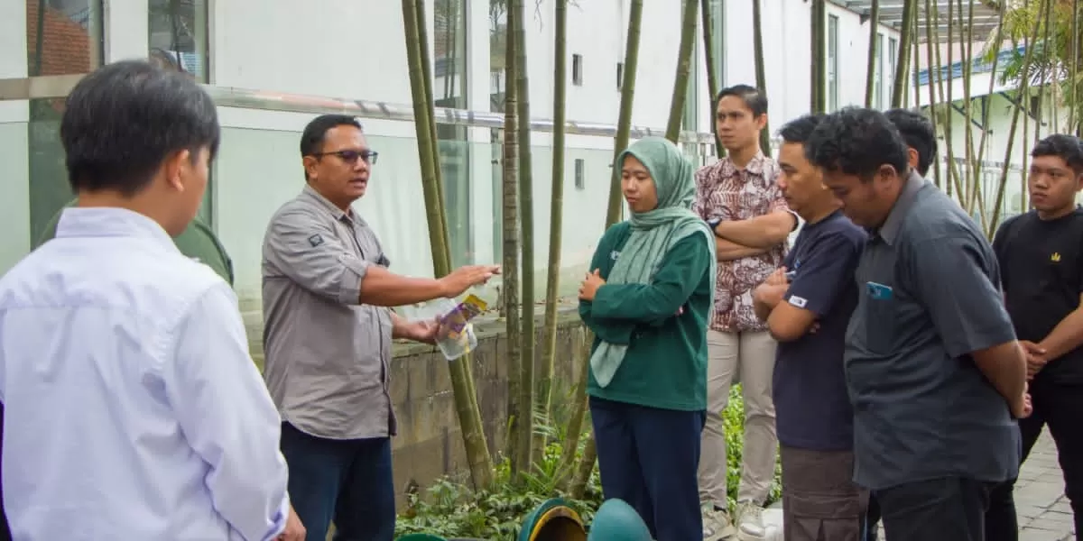 Bimtek pengelolaan sampah oleh Karyawan Kebun Raya Bogor (Dims/ Jurnalmetropolitan.com)