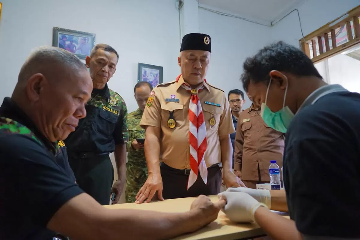 Denny Mulyadi Apresiasi Donor Darah Peduli Thalasemia ke-14 HIPAKAD Kota Bogor (dims / jurnalmetropolitan.com)