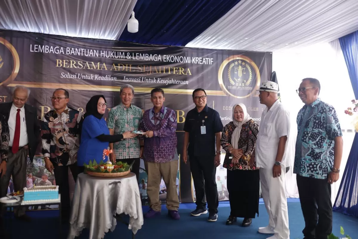 Resmikan Sekretariat BAS, Dedie Rachim Dorong Penyelesaian Sengketa Melalui Bale Badami (Dims / jurnalmetropolitan.com)