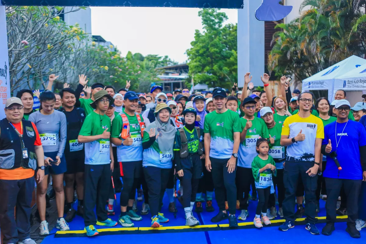 Dedie Rachim dan Bima Arya Ikut Meriahkan Bogor City Trail 2026 (Dims / jurnalmetropolitan.com)