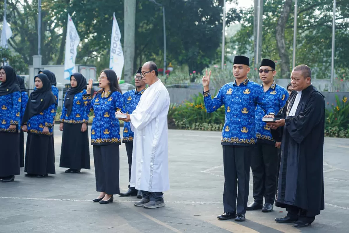 51 CPNS Terima SK PNS, Dedie Rachim Tekankan Pengabdian dan Pelayanan Terbaik (Dims)