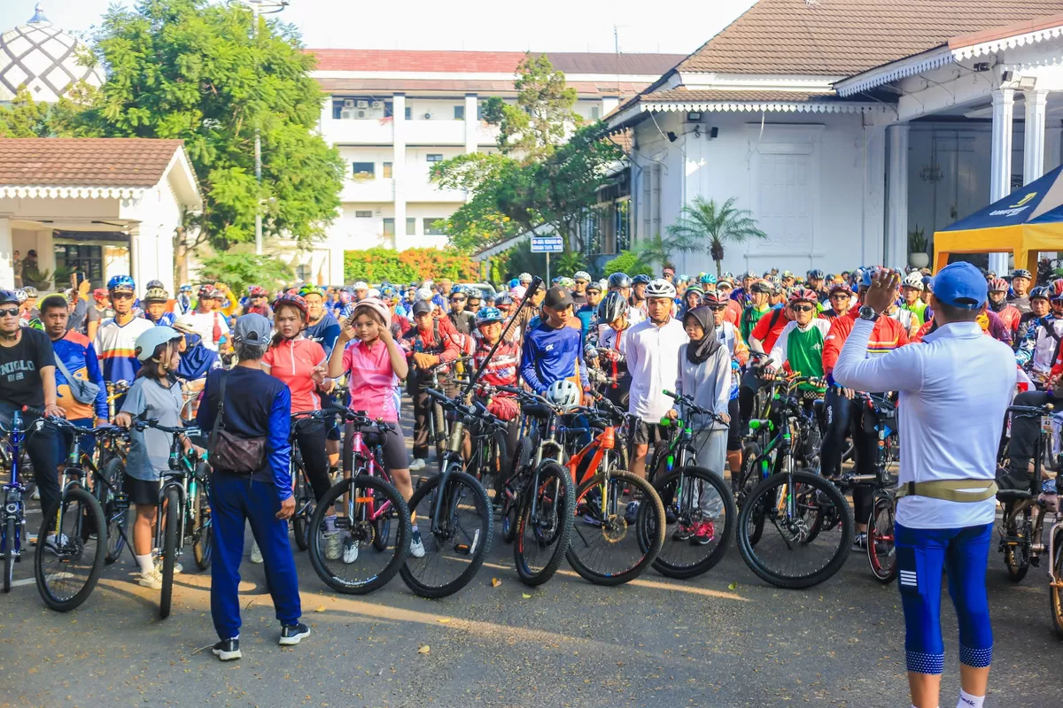 Bogor Green Cycling Meriahkan HJB ke-544, Dedie Rachim Apresiasi Antusiasme Warga (Dims)