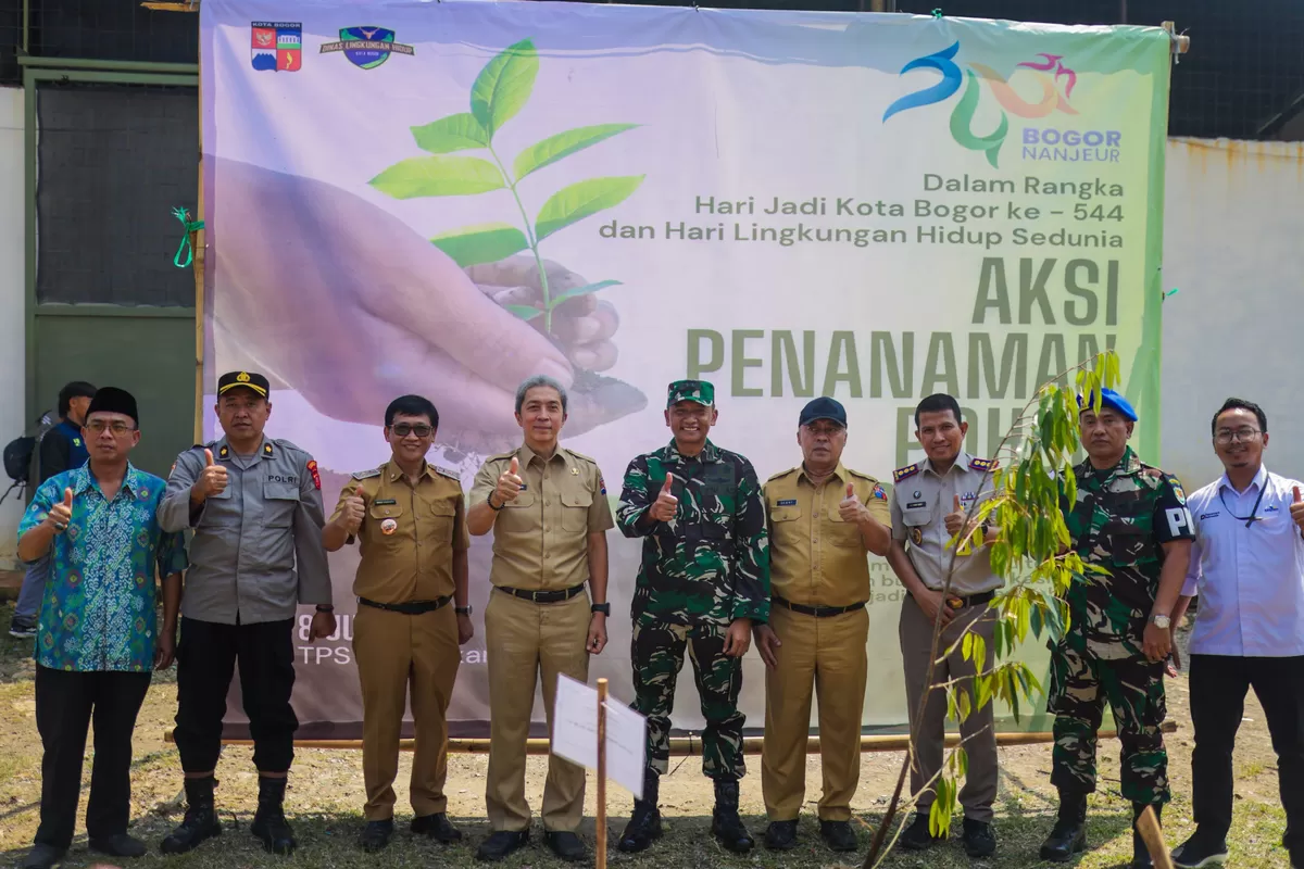 Hari Lingkungan Hidup Sedunia, 544 Pohon Ditanam pada Momen HJB untuk Alam Lestari (Dims)