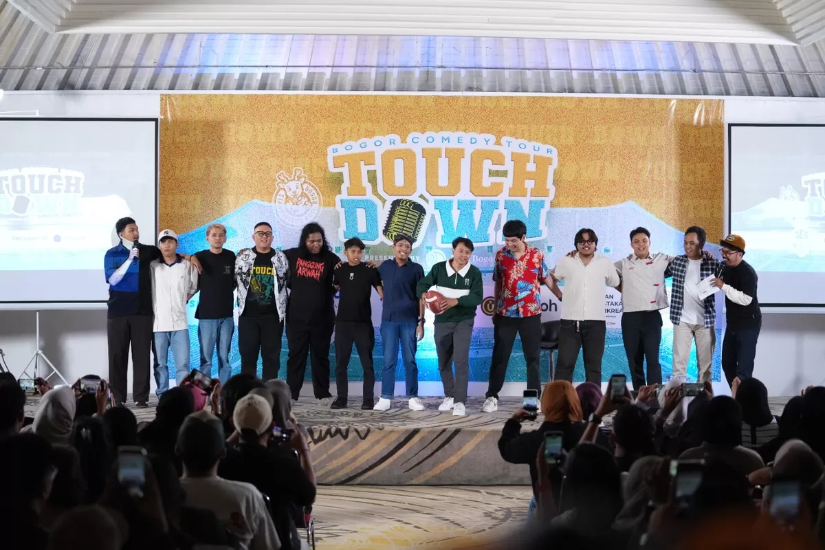 PT SEG Dukung Bogor Comedy Tour, Ballroom Klub Bogor Raya Dipadati 400 Penonton (Dims)