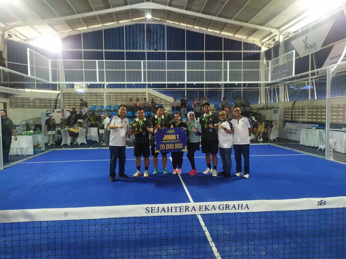 PT SEG Hadirkan Padel Raya, Pemkot Bogor Sabet Gelar Juara (Dims / jurnalmetropolitan.com)