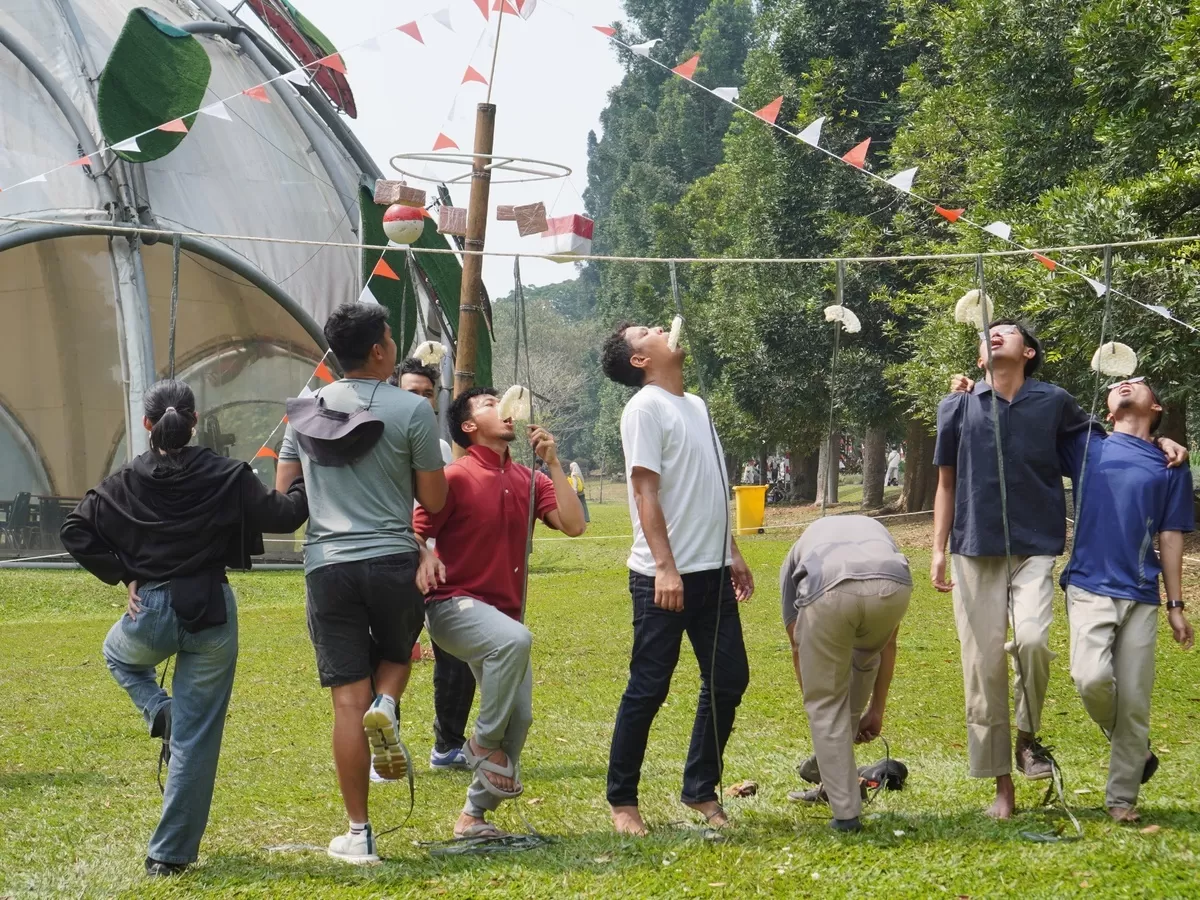 Rayakan HUT RI ke-81, Kebun Raya Bogor Sulap Ruang Hijau Jadi Pusat Semarak Kemerdekaan (Dims / jurnalmetropolitan.com)