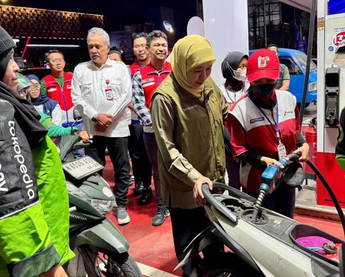 Gubernur Jawa Timur Pantau Pelayanan BBM di Malang Bersama Pertamina Patra Niaga