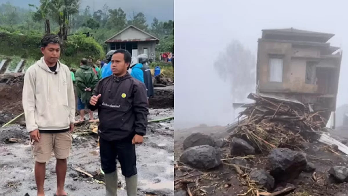 Cerita warga Desa Penakir, Pemalang saat banjir bandang menerjang permukiman. (Instagram/um_sayur)