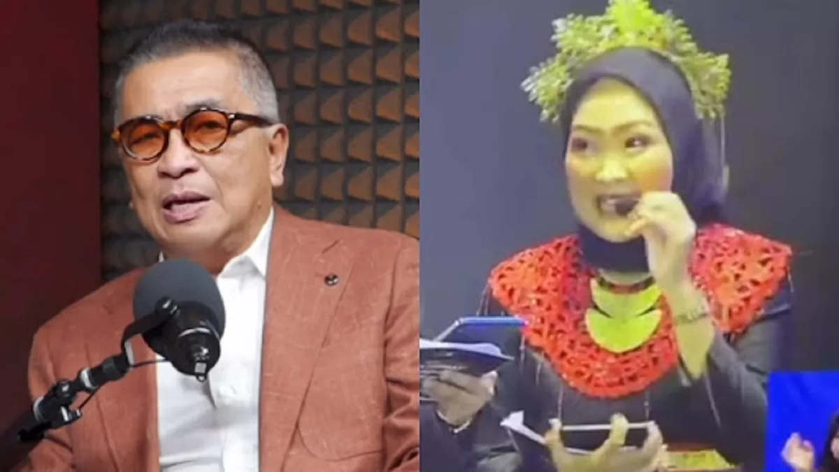 Helmy Yahya beri tanggapan tentang ucapan MC di LCC 4 Pilar MPR RI Kalbar. (TikTok/helmyyahyaofficial - YouTube/MPR RI)