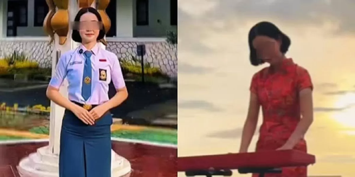 Menyoroti dugaan kasus diskriminasi yang dialami siswi asal Makassar Cathlyn Yvaine Lesmana dalam seleksi Paskibraka Sulsel 2026. (TikTok.com/@friska_32)
