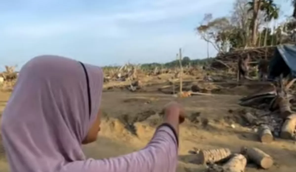Kegiatan mengaji anak-anak di Aceh Timur terhenti usai dua bulan pascabanjir bandang. (Instagram/hijrahpeduli.id)