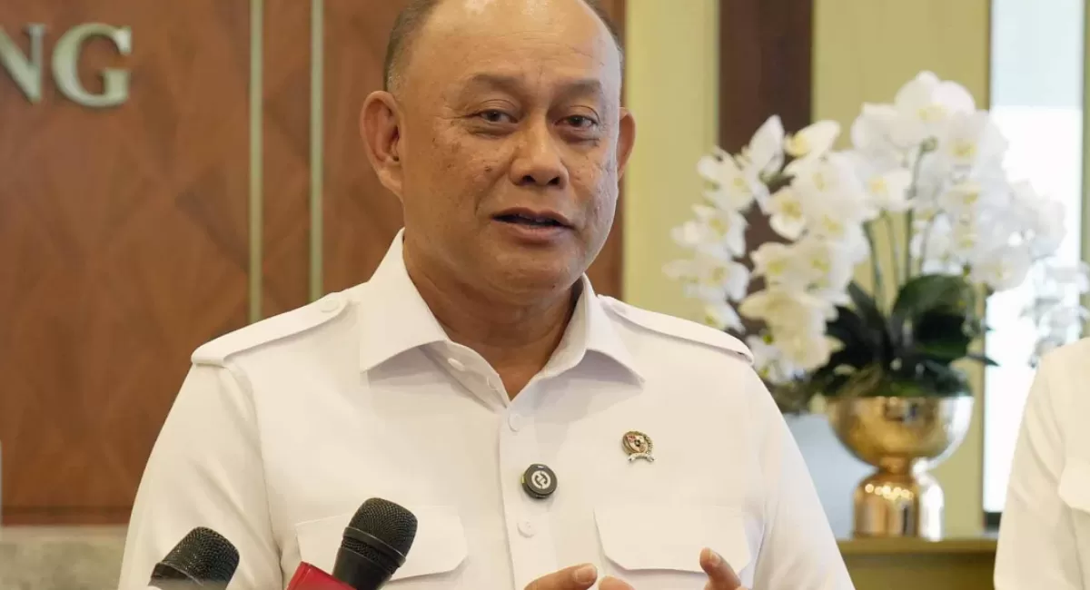 Kepala BGN Dadan Hindayana usai bertemu Jaksa Agung di Gedung Kejaksaan Agung, Jakarta, Selasa, 17 Maret 2026 (Foto: Dok. BGN)