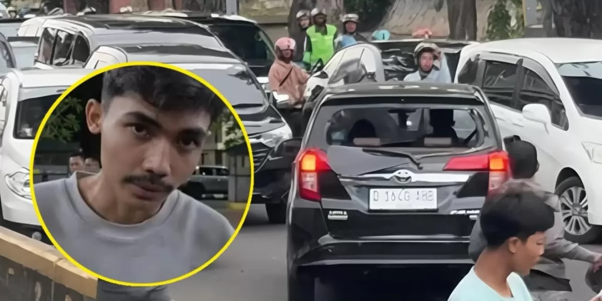 Menyoroti pengakuan pengemudi asal Surabaya yang sempat viral karena ugal-ugalan di jalanan Gunung Sahari, Jakarta Pusat. (Instagram.com/@ussfeeds)