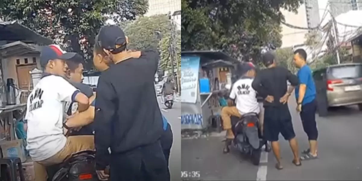 Menyoroti kasus dugaan pemerasan oleh oknum preman pada kawasan Tanah Abang, Jakarta Pusat yang viral di medsos. (Instagram.com/@fakta.jakarta)