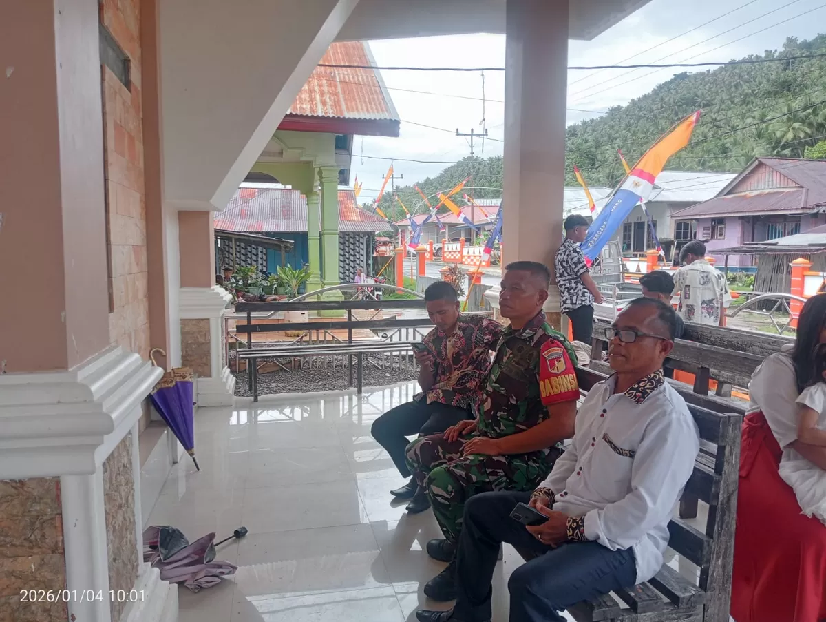 Babinsa Koramil 1312-01/Kabaruan Gelar Kegiatan Ibadah Mingguan Pertama Tahun 2026 Bersama Warga (Dok. Istmewa)