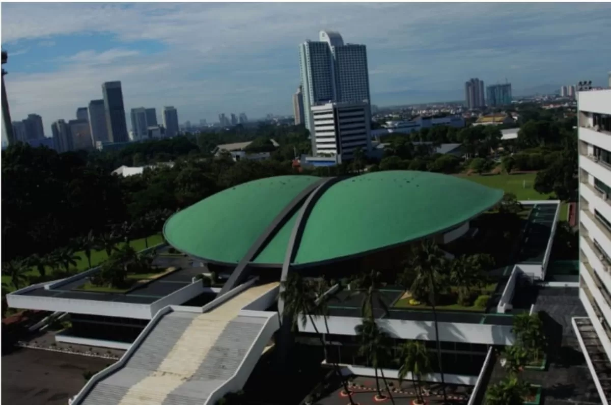 Potret gedung MPR/DPR di Senayan, Jakarta Pusat. (mpr.go.id)