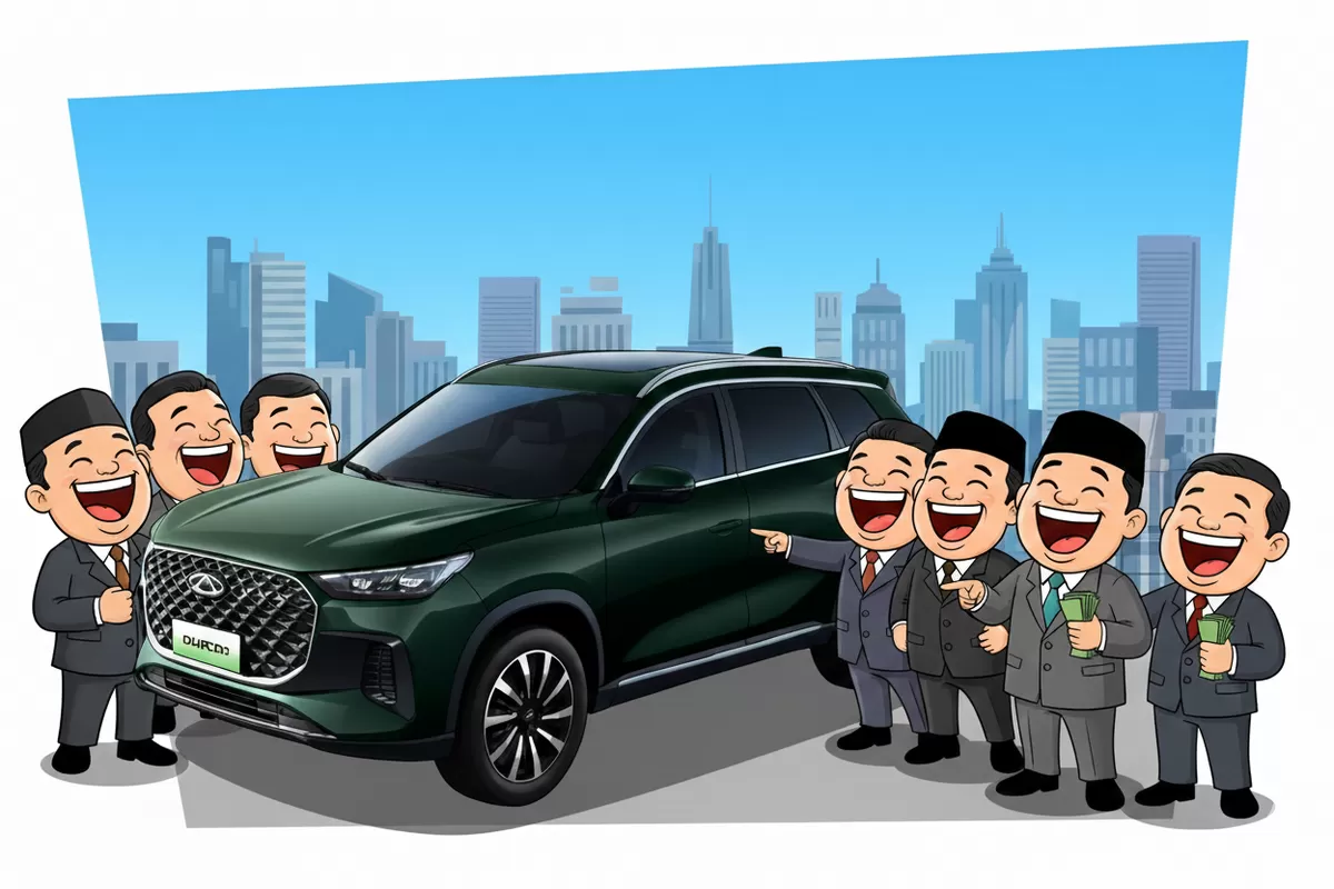 Ilustrasi Anggota DPRD Sulut terkait Kenaikan Pajak Kendaraan (Dok. Sulutzone.com / AI)