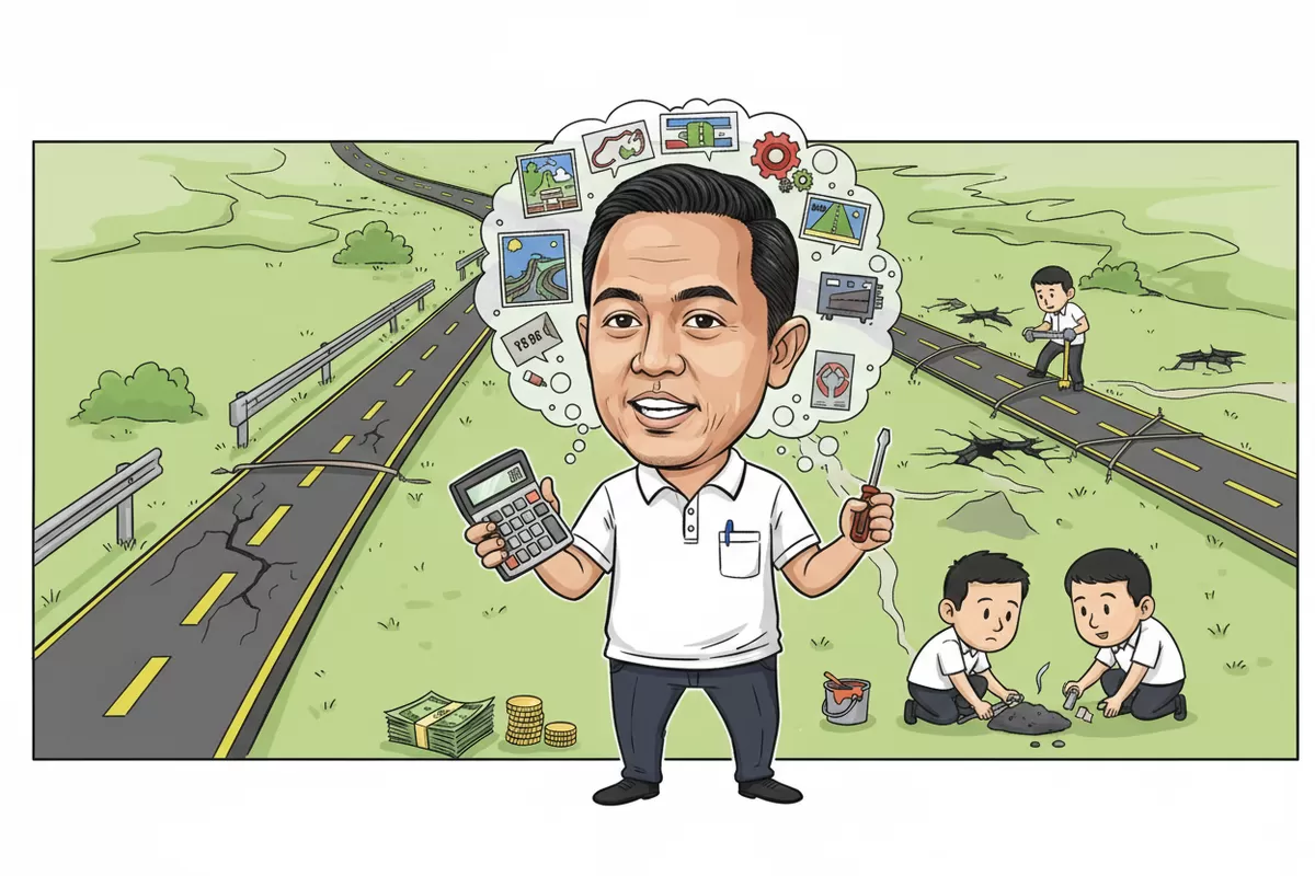 Anggaran BPJN Sulut Menyusut ke Rp130 Miliar, (Dok. Sulutzone/AI)