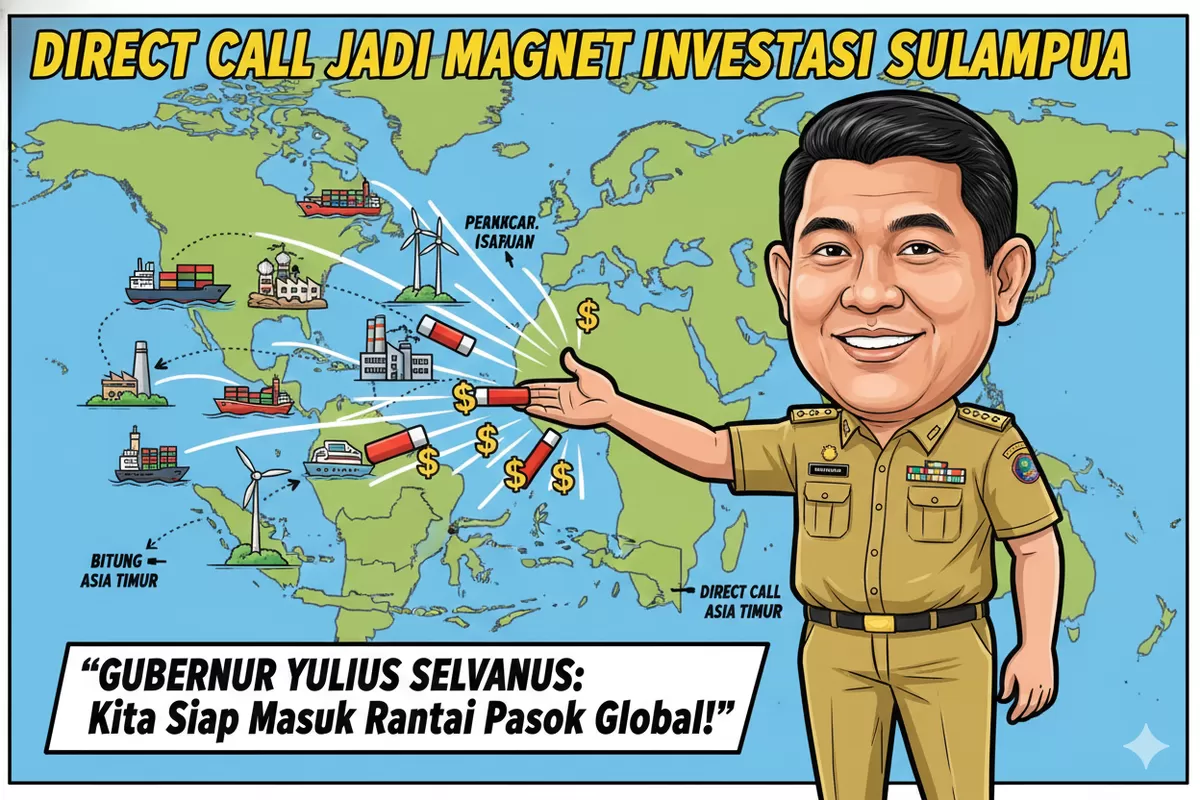 Direct Call jadi Magnet Investasi Sulampua (Dok. sulutzone/AI)