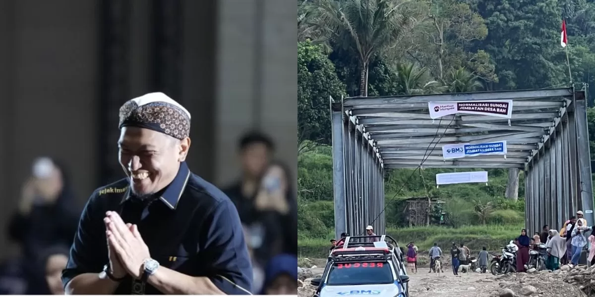Menyoroti pernyataan pendakwah Salim A Fillah yang pamit pergi meninggalkan wilayah terdampak bencana di Aceh. (Instagram.com/@salimafillah_official)