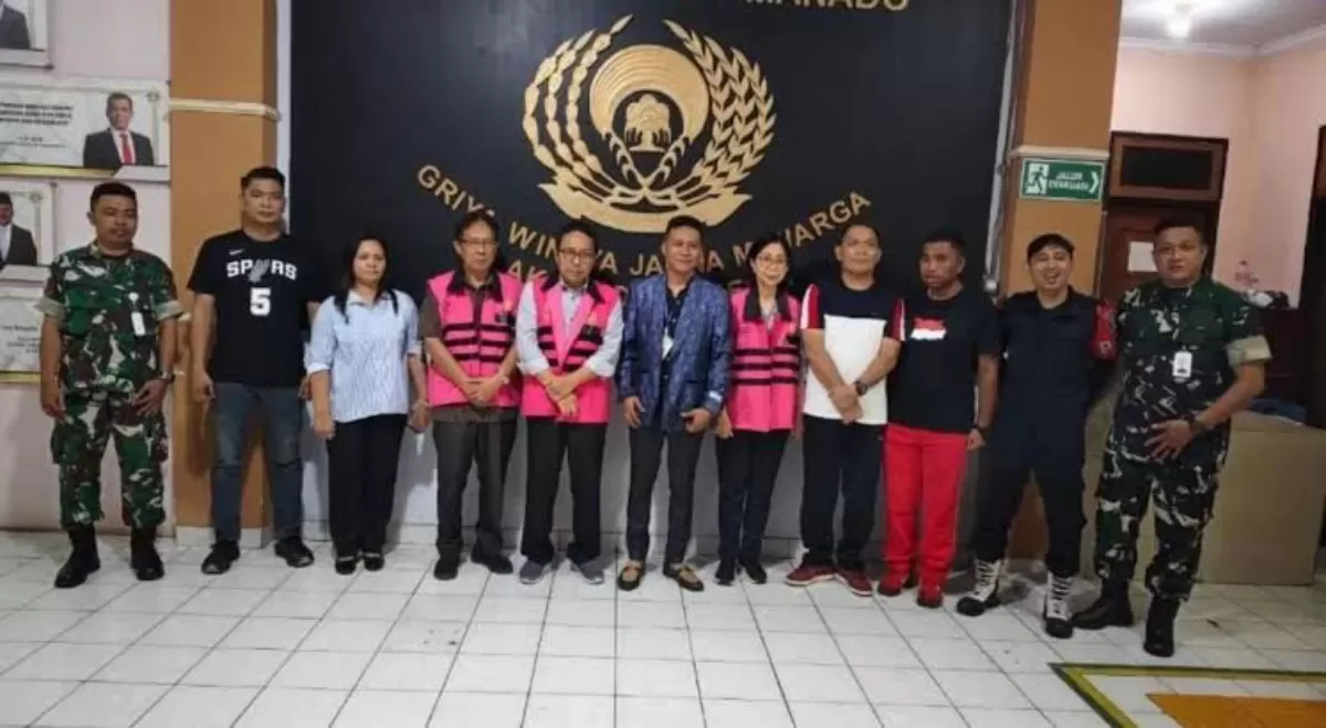 EllenbKunaat CS saat ditangkap Kejaksaan Tinggi Sulut (Dok. Istimewa)