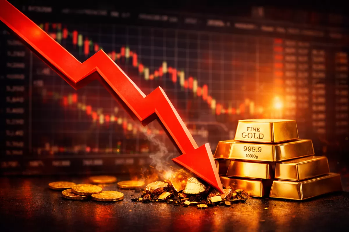 Harga Emas Turun