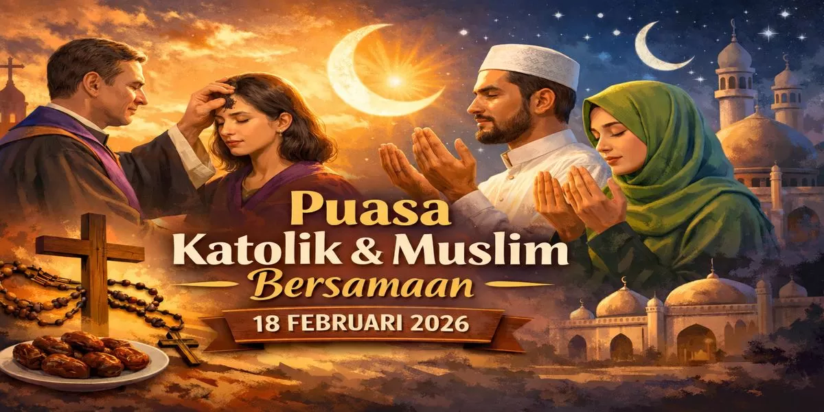 Puasa Katolik dan Muslim Mulai Bersamaan