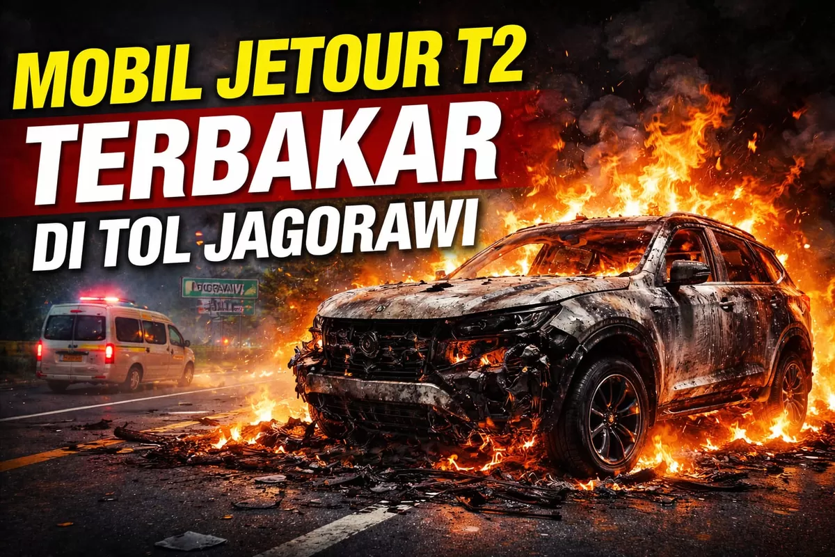 Mobil Jetour Terbakar (Marlon/AI/Sulutzone)