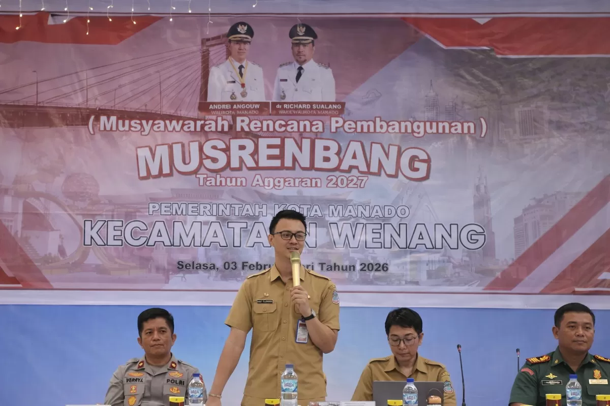 Musrembang kecamatan Wenang Kota Manado (Jimmy)
