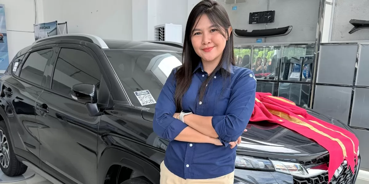 Suzuki Fronx di dealer Suzuki Kota Manado. (Dok: SULUTZONE.COM / ryn)