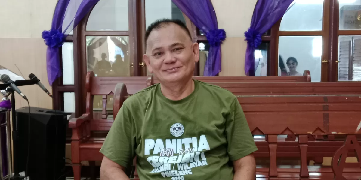 Ketua Panitia PHRG Pineleng, Jacky Pangaila (Dok. Dede)