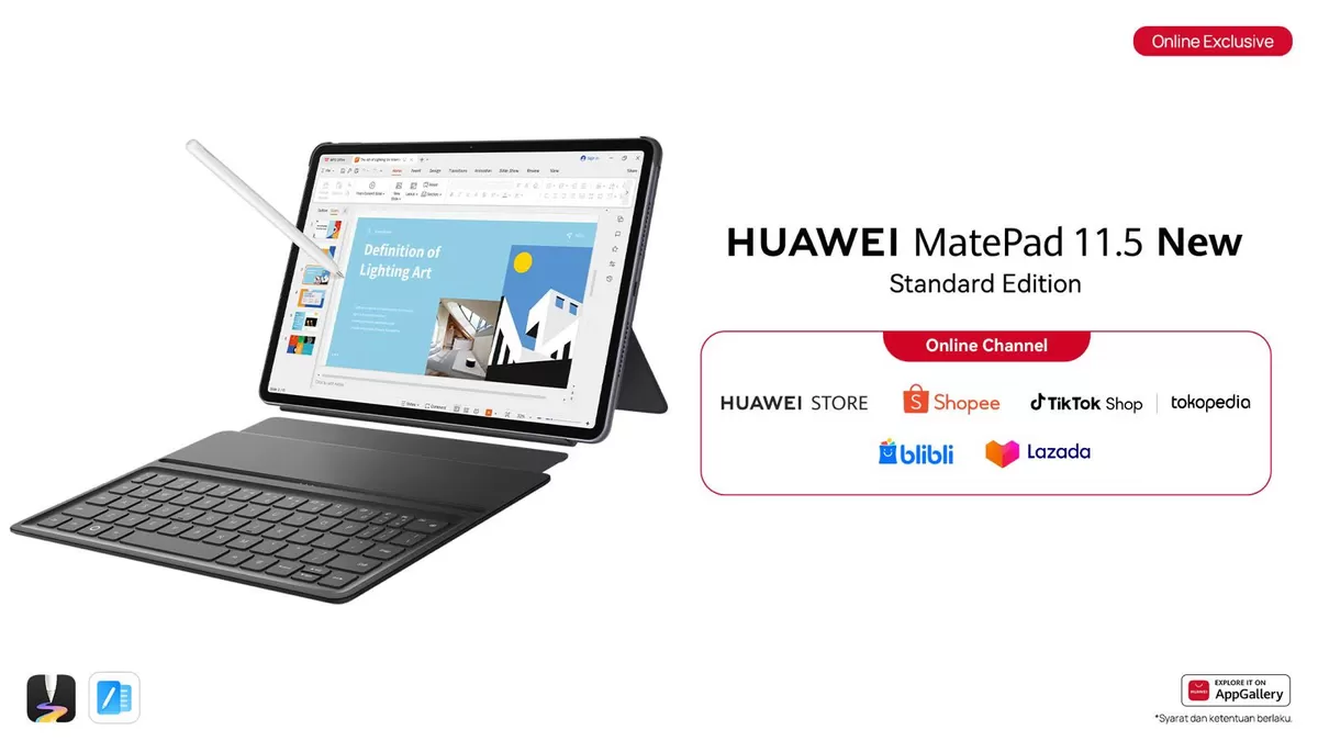 Huawai Matpad New (Dok. Istimewa)